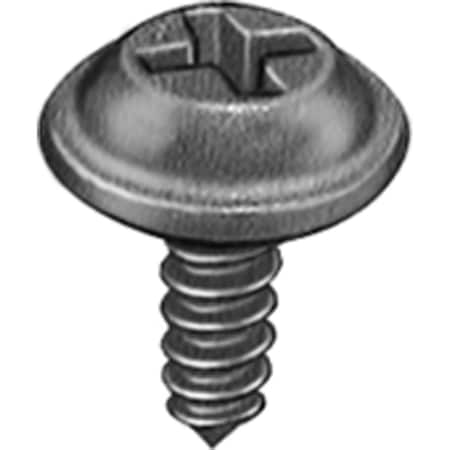 Auveco PHILLIPS WASHER HEAD TAP SCREW 8 X 1/2, 100PK 13025